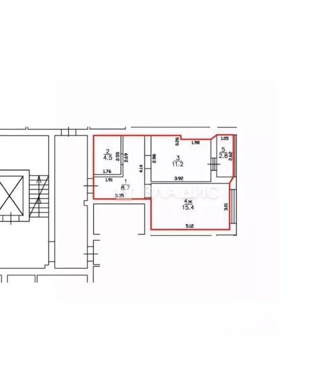 1-к кв. Калининградская область, Пионерский Вокзальная ул., 20 (42.6 ... - Фото 1