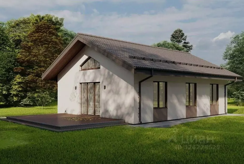 Дом в Пермский край, Пермский муниципальный округ, д. Качка ул. ... - Фото 2