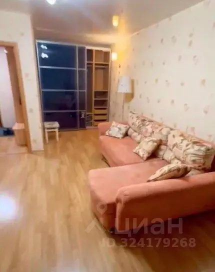 1-к кв. Курская область, Железногорск ул. Димитрова, 25 (48.0 м) - Фото 1