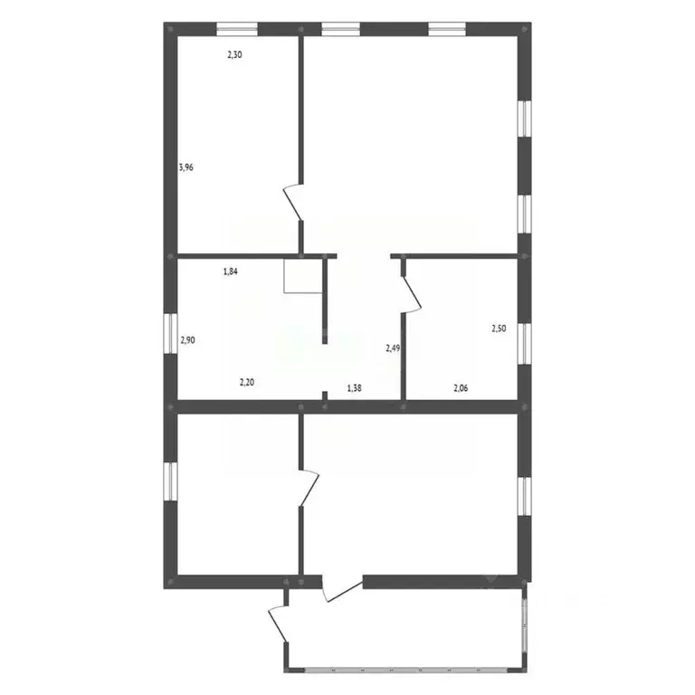 Дом в Амурская область, Белогорск Ремесленная ул., 24 (42 м) - Фото 1