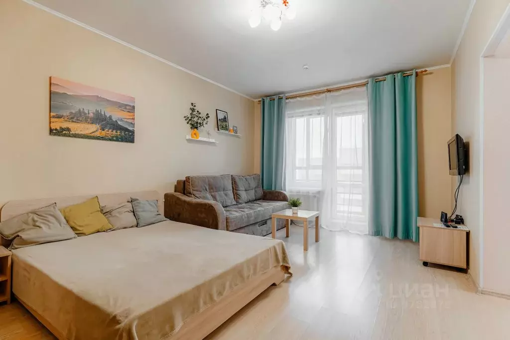 1-к кв. Татарстан, Казань ул. Сибгата Хакима, 44 (45.0 м) - Фото 0