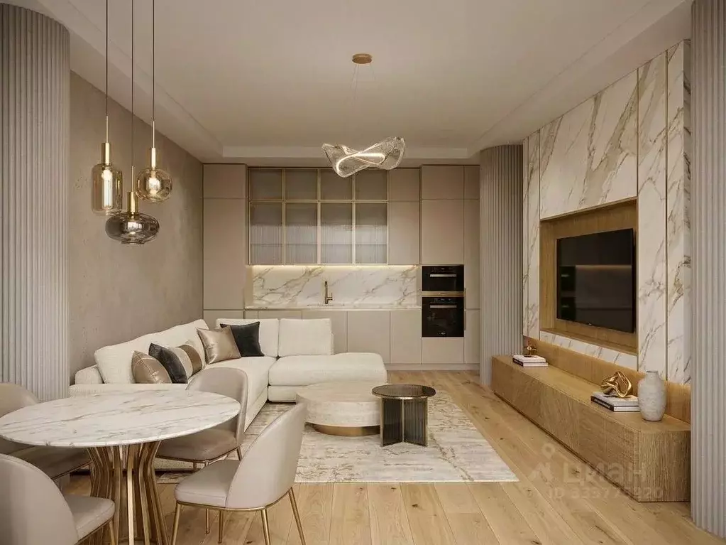 3-к кв. Москва Кутузовский просп., 12 (87.0 м) - Фото 1
