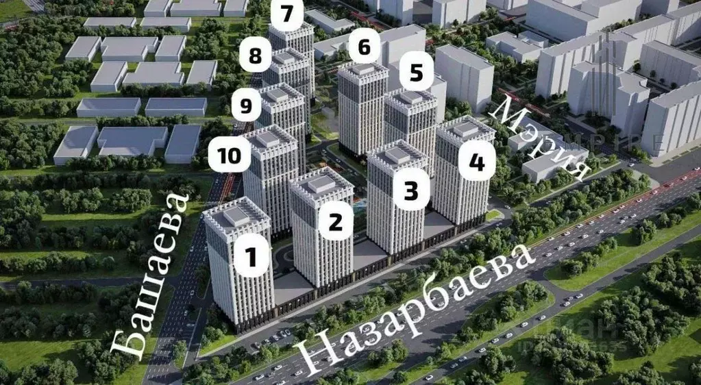 2-к кв. Чеченская республика, Грозный ул. Мохаммеда Бен Зайеда Аль ... - Фото 1