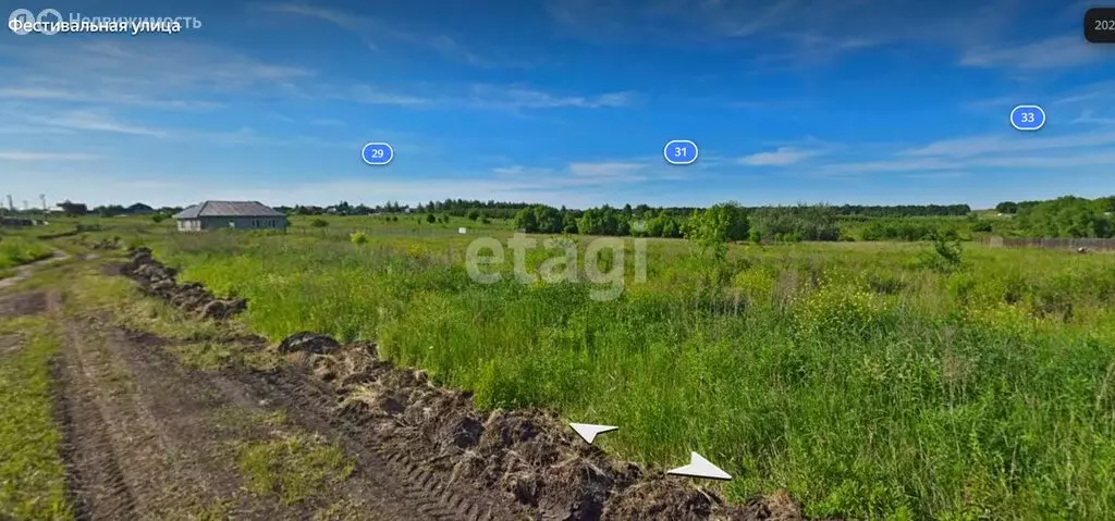 Участок в деревня Хардиково, Фестивальная улица (15 м) - Фото 1