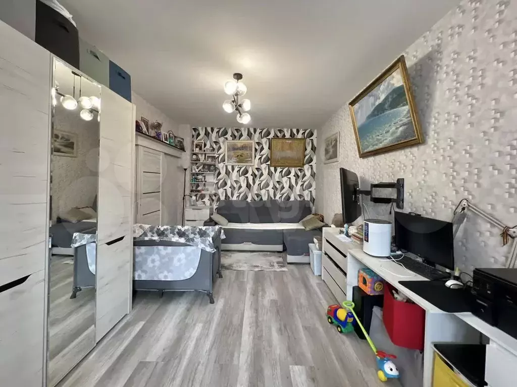 1-к. квартира, 35,1 м, 11/17 эт. - Фото 1