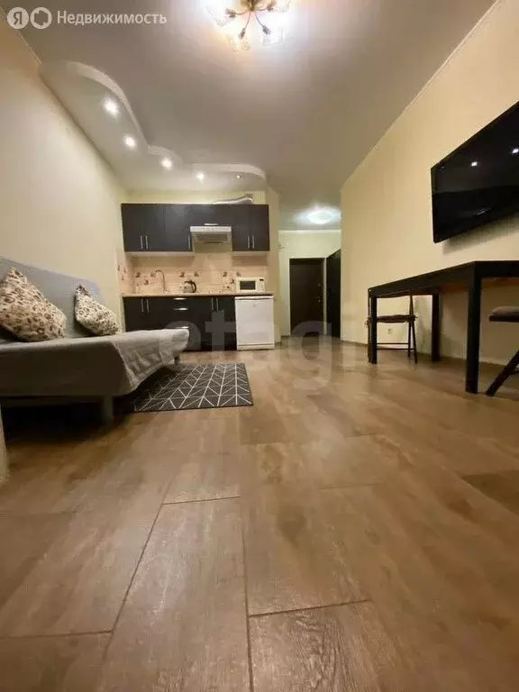 Квартира-студия: Новосибирск, улица Крылова, 34 (30 м) - Фото 1