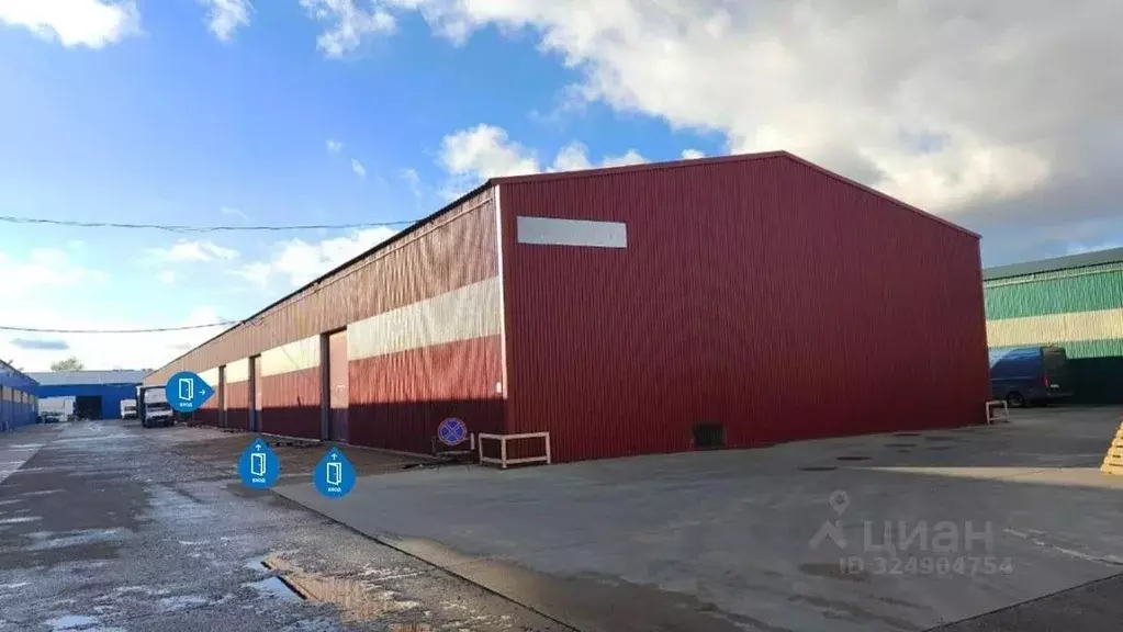 Склад в Краснодарский край, Краснодар пос. Калинино, ул. Российская ... - Фото 1