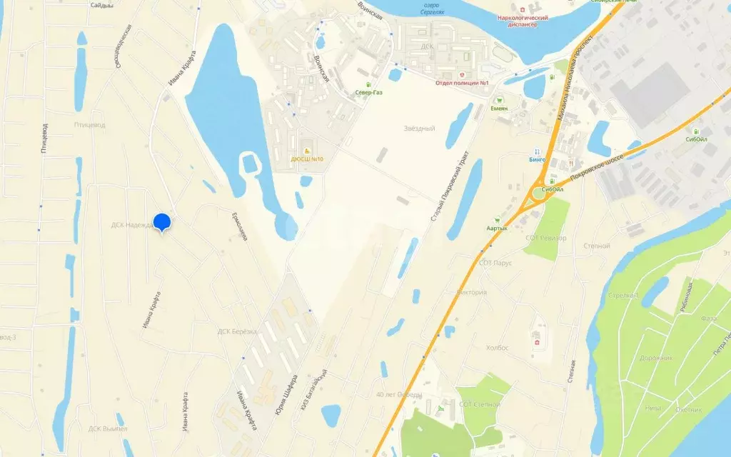 Участок в Саха (Якутия), Якутск ул. Ивана Крафта, 78 (10.42 сот.) - Фото 1