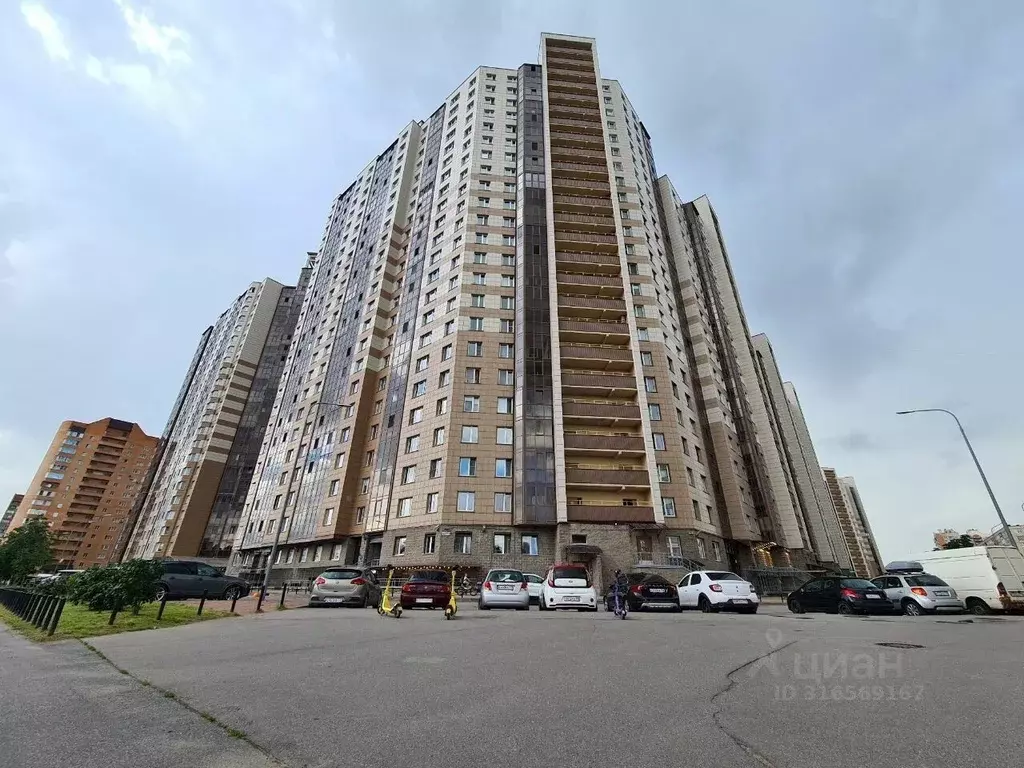 1-к кв. Санкт-Петербург Загребский бул., 9 (40.0 м) - Фото 0