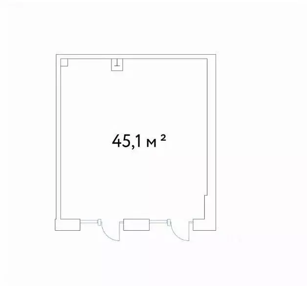 Помещение свободного назначения в Москва Ярославское ш., 2К2 (45 м) - Фото 2