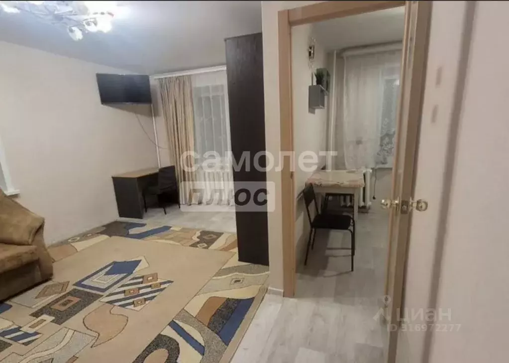 1-к кв. Алтайский край, Барнаул ул. Никитина, 59 (31.1 м) - Фото 1