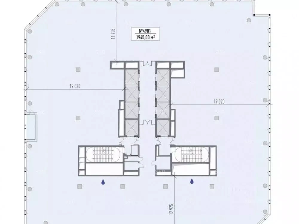 Офис в Москва Шмитовский проезд, 37с2 (1971 м) - Фото 2