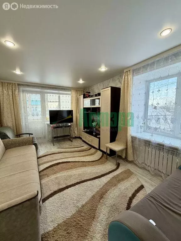 2-комнатная квартира: Чита, посёлок Кадала, Доронинская улица, 6 (45.6 ... - Фото 1