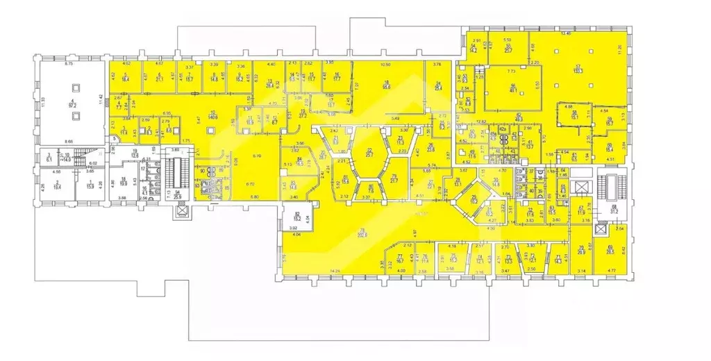 Офис в Москва 2-я Хуторская ул., 38АС23 (1605 м) - Фото 1