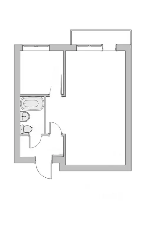 1-к кв. Москва Новомарьинская ул., 16К1 (39.0 м) - Фото 1