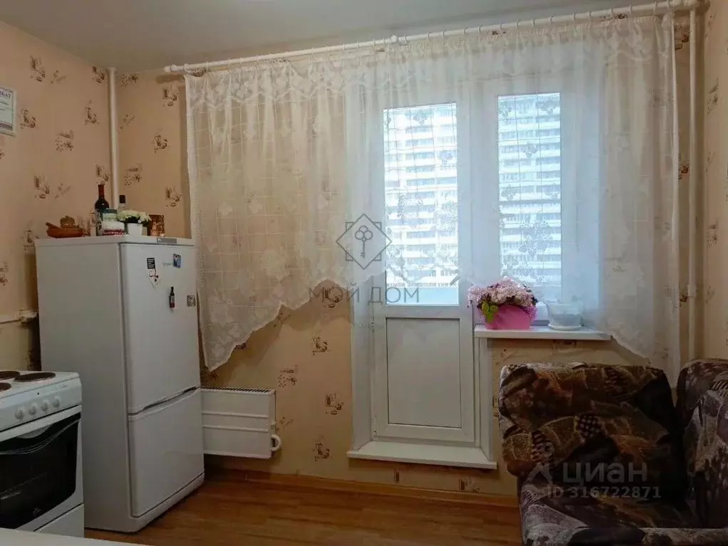 Квартира, 1 комната, 38.6 м - Фото 1