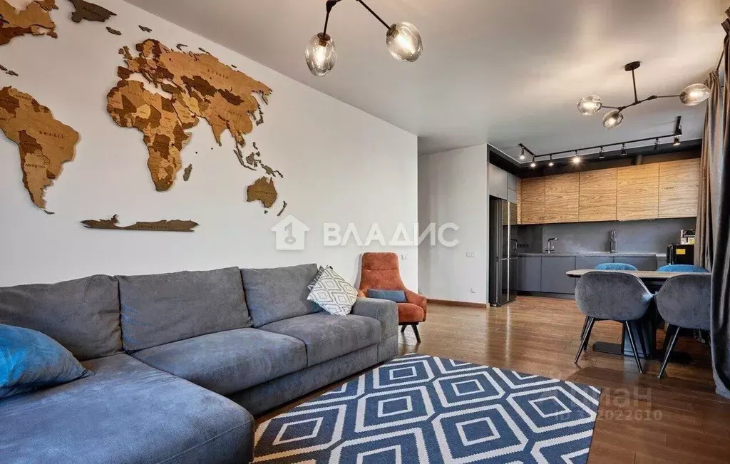 1-к кв. Москва Новодмитровская ул., 2к5 (69.0 м) - Фото 2