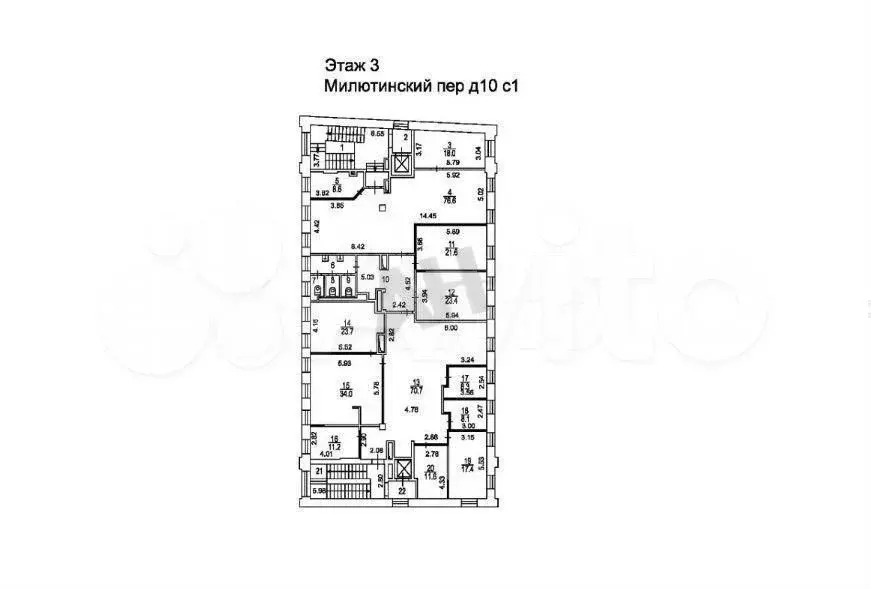 Аренда офиса 450 м2 м. Тургеневская в цао в - Фото 0