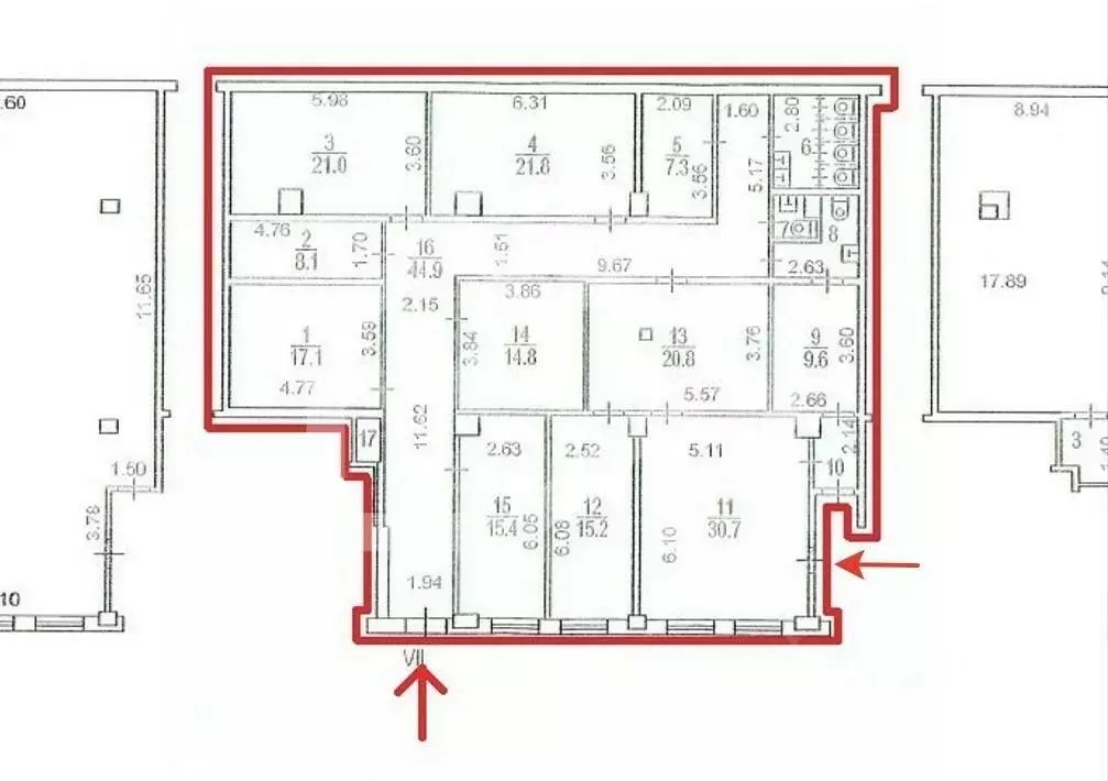 Торговая площадь в Москва ул. Вавилова, 81к1 (260 м) - Фото 1