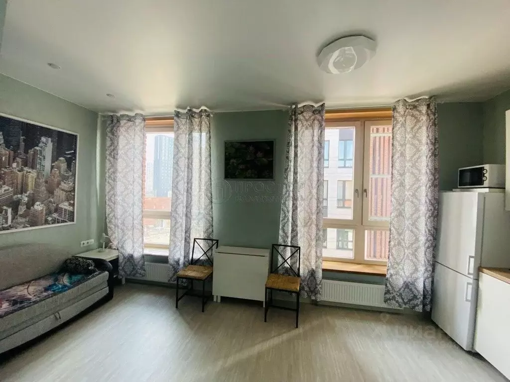 Студия Москва ул. Адмирала Макарова, 6Бк2 (32.0 м) - Фото 2