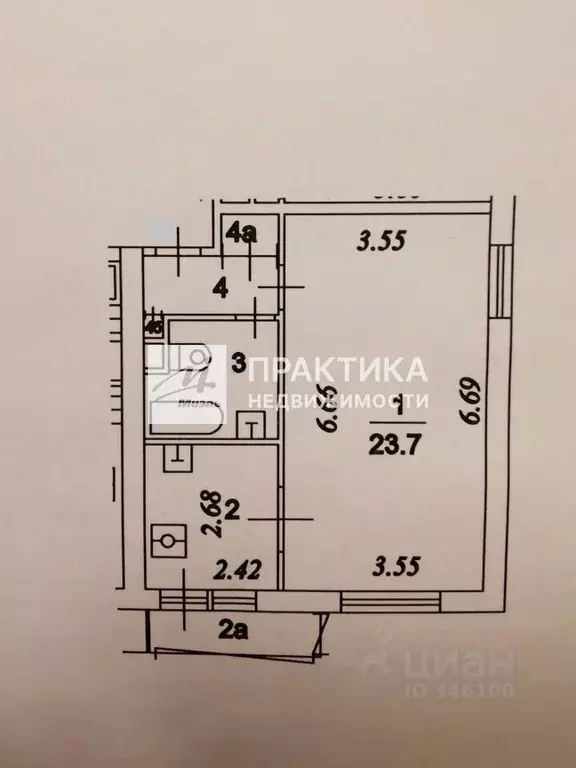 1-к кв. Москва Нижняя Первомайская ул., 5 (39.5 м) - Фото 1