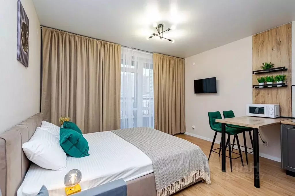 Студия Пермский край, Пермь Подлесная ул., 15А (28.0 м) - Фото 1