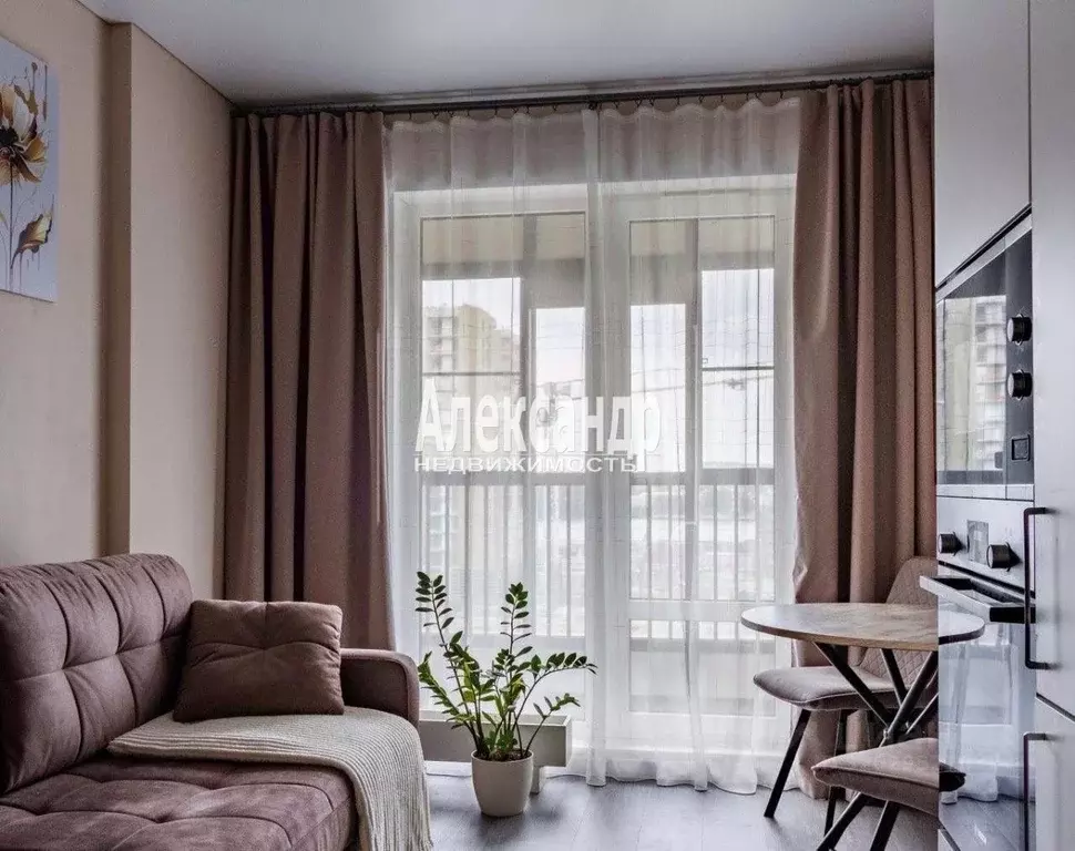 1-к кв. Санкт-Петербург ул. Ультрамариновая, 5 (34.0 м) - Фото 1