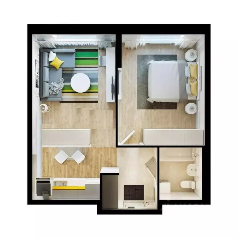 2-к кв. Московская область, Мытищи ул. Стрельбище Динамо, 10 (36.0 м) - Фото 2