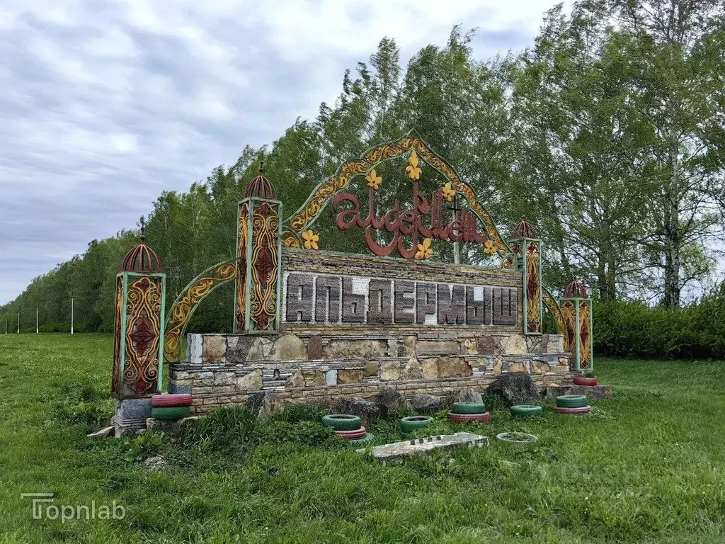 Участок в Татарстан, Высокогорский район, с. Альдермыш ул. Ленина ... - Фото 1