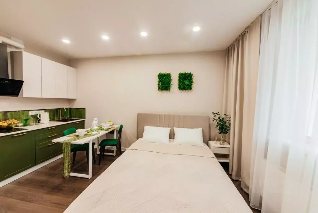 1-к кв. Краснодарский край, Краснодар ул. Западный обход, 39/2к7 (23.0 ... - Фото 1