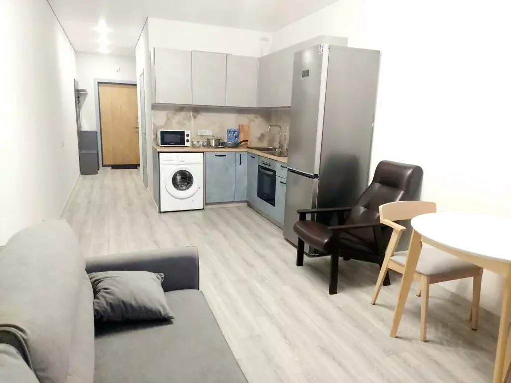 Студия Санкт-Петербург Коломяжский просп., 11 (31.4 м) - Фото 1