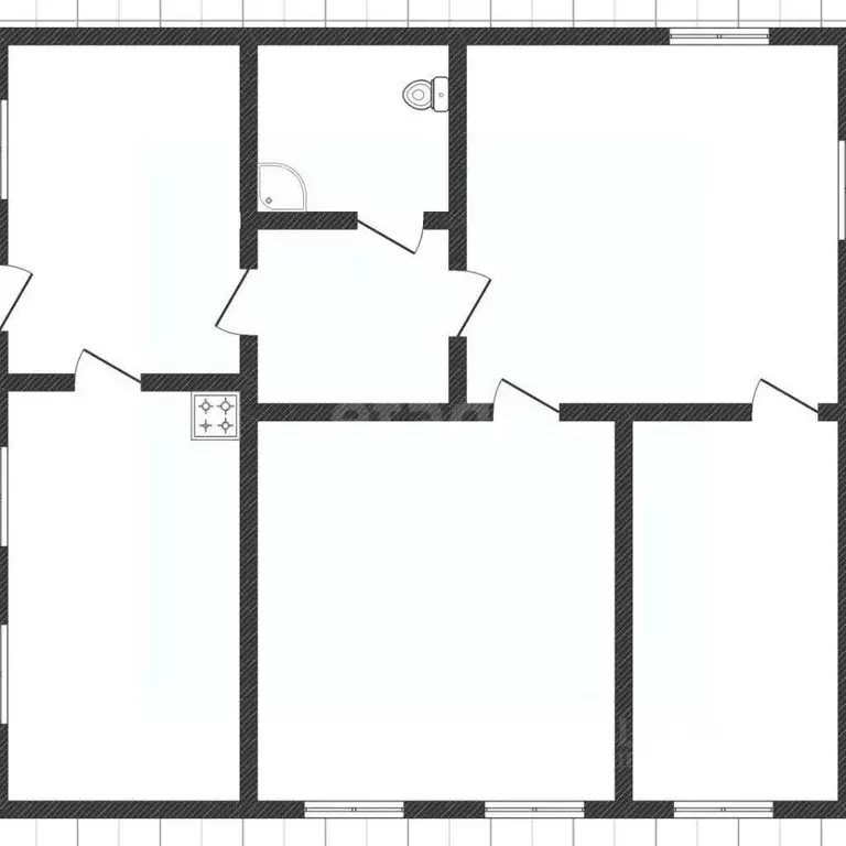 Дом в Белгородская область, Валуйки ул. Никольская (54 м) - Фото 2