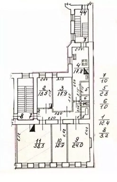 5-к кв. Санкт-Петербург 16-я Васильевского острова линия, 49 (147.8 м) - Фото 2