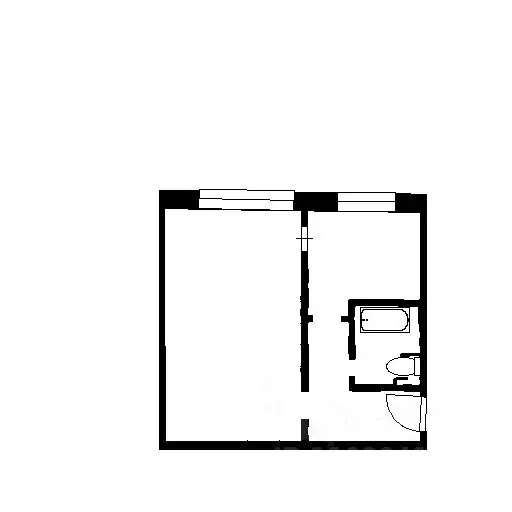 2-к кв. Новосибирская область, Новосибирск Степная ул., 39 (44.0 м) - Фото 2