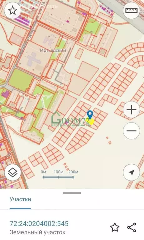 Участок в Тобольск, микрорайон Иртышский (9 м) - Фото 0