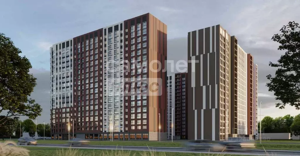 2-к кв. Липецкая область, Липецк Инстеп. Перова жилой комплекс (42.24 ... - Фото 0