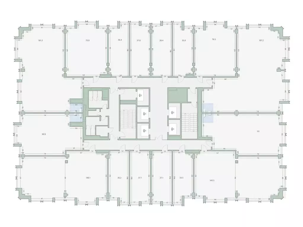 Офис в Москва 1-й Варшавский проезд, 1АС32 (36 м) - Фото 2