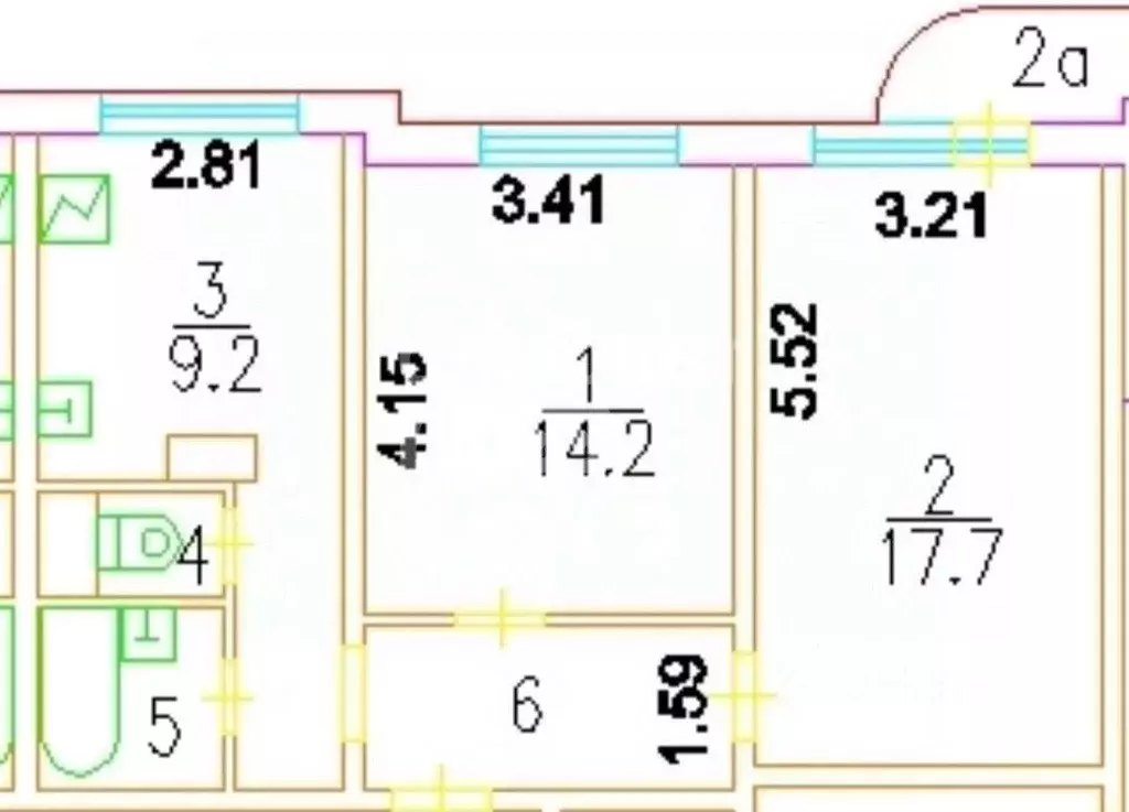 2-к кв. Москва Южнобутовская ул., 76 (54.0 м) - Фото 1