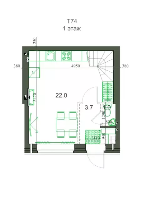 Продаётся 3-к квартира, 75.18 м - Фото 1
