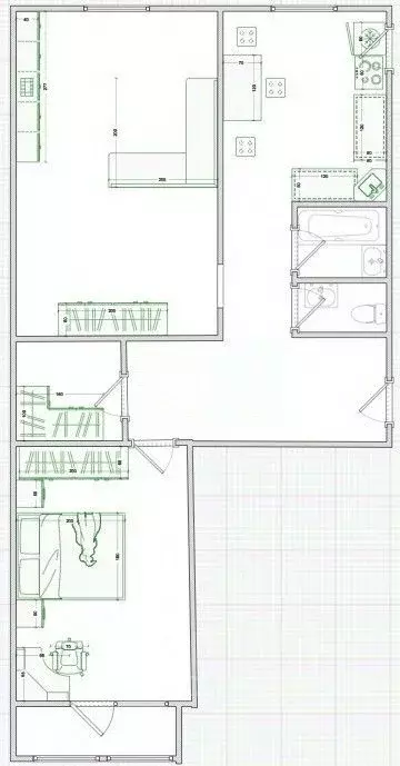 2-к кв. Омская область, Омск Пригородная ул., 5к1 (64.1 м) - Фото 2