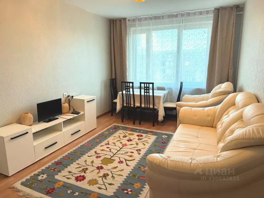 2-к кв. Москва Ташкентская ул., 24К1 (44.7 м) - Фото 1