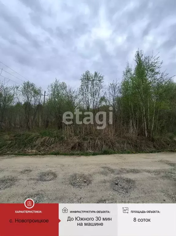 Участок в Хабаровский край, Хабаровский район, с. Новотроицкое ... - Фото 2