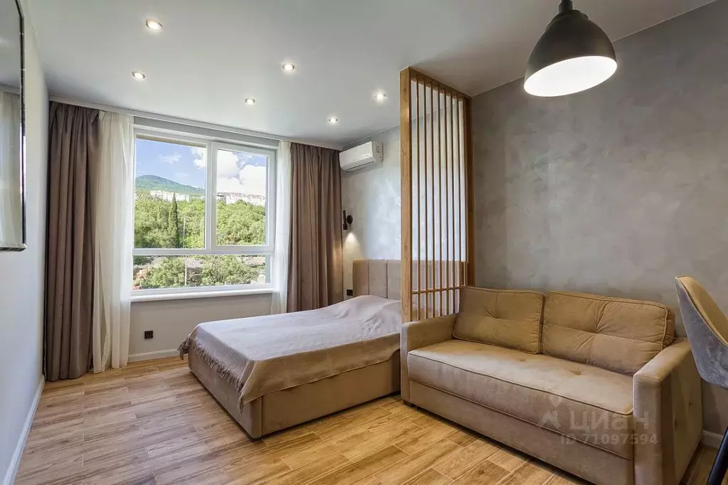 Студия Крым, Ялта ул. Блюхера, 19 (35.0 м) - Фото 1