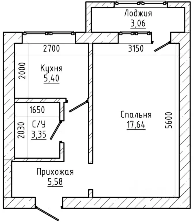 1-к кв. Кабардино-Балкария, Нальчик ул. Калмыкова (32.0 м) - Фото 2