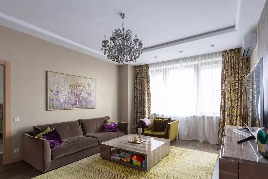 3-к кв. Москва ул. Сергея Макеева, 9к1 (95.0 м) - Фото 1