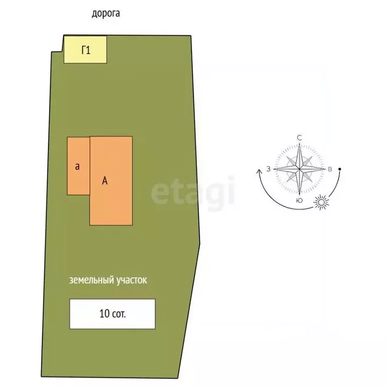 Дом в Ярославская область, Гаврилов-Ям Которосльная ул., 13 (40 м) - Фото 2