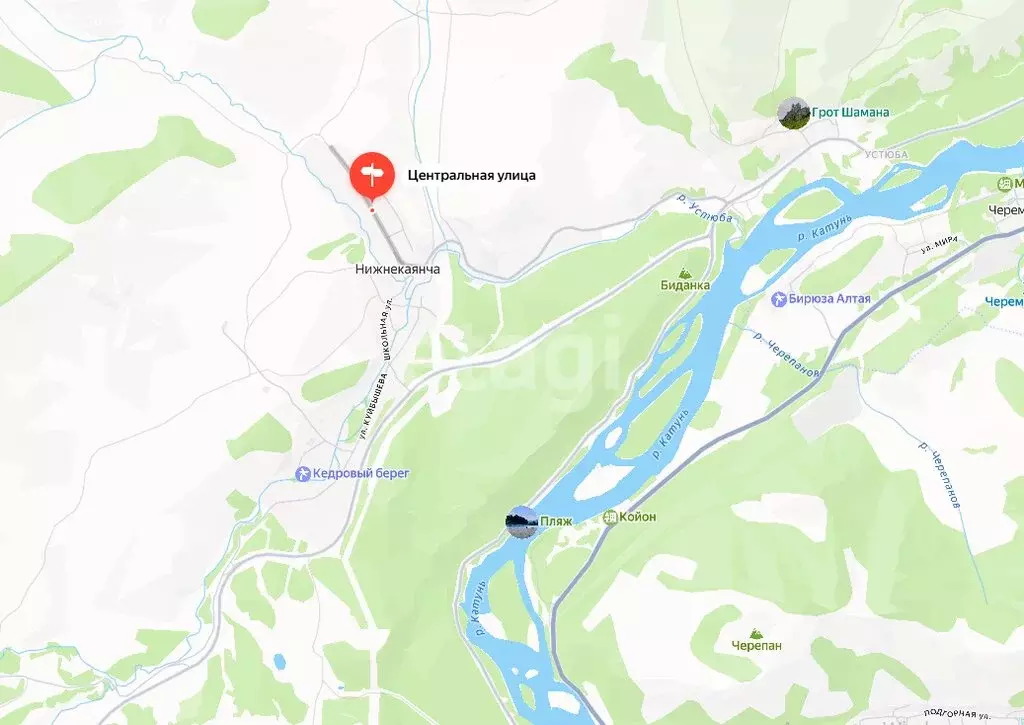 Участок в село Нижнекаянча, Центральная улица (20 м) - Фото 1