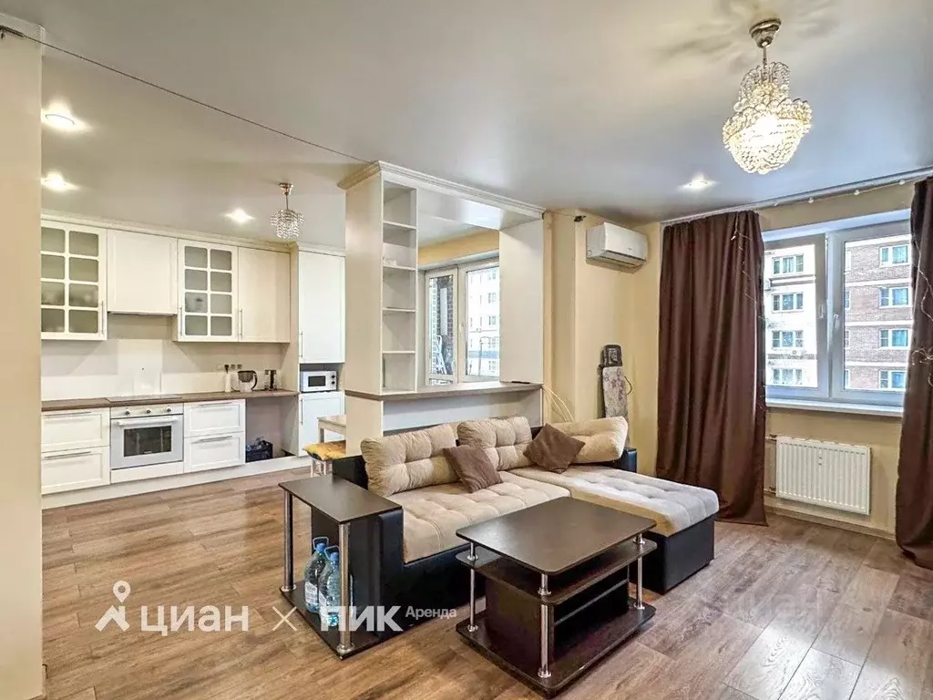 1-к кв. Москва ул. Татьянин Парк, 15к2 (82.0 м) - Фото 1