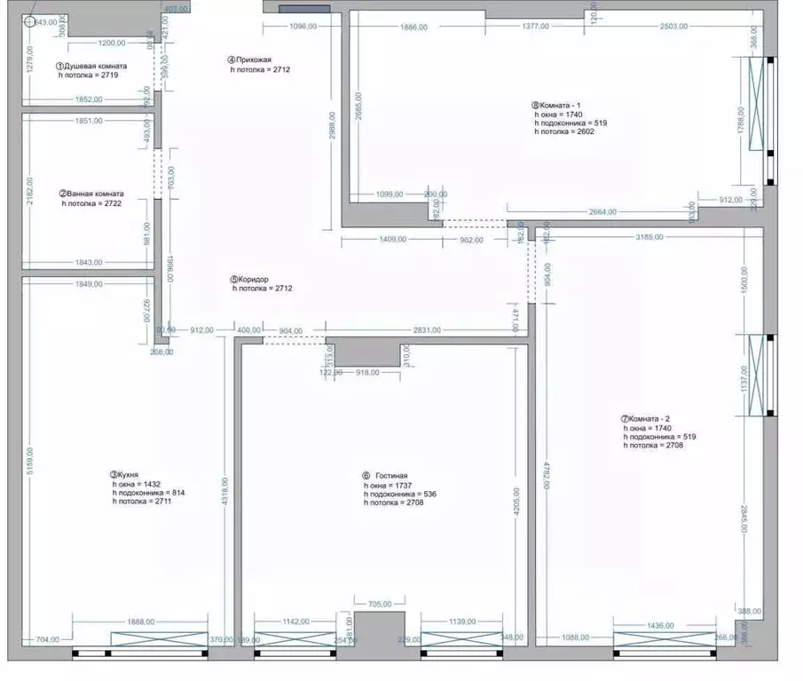 3-к кв. Саха (Якутия), Якутск ул. Байкалова, 2 (90.0 м) - Фото 2