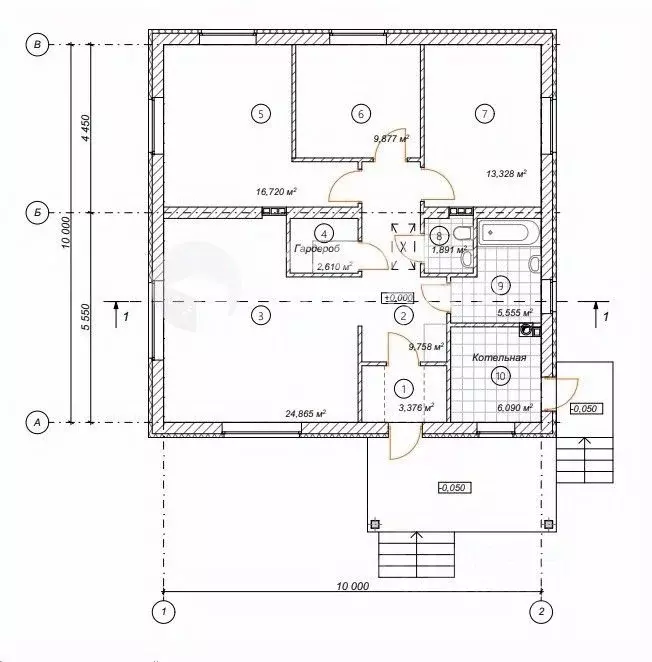 Дом в Свердловская область, Екатеринбург Макаровский-1 кп, 79 (117 м) - Фото 1